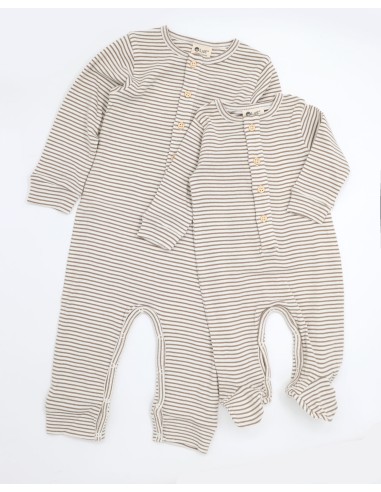 TUTINA BABY CON E SENZA PIEDI IN COTONE BIOLOGICO