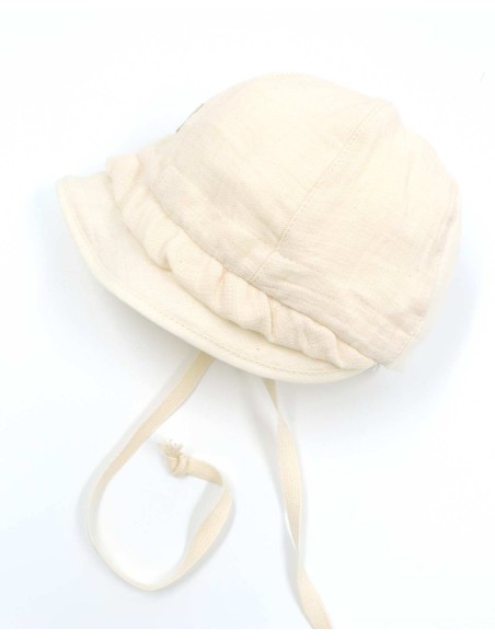 CAPPELLINO IN COTONE BIOLOGICO UV80  MOD. "EMMA"