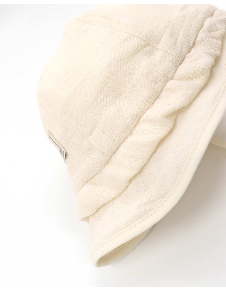 CAPPELLINO IN COTONE BIOLOGICO UV80  MOD. "EMMA"