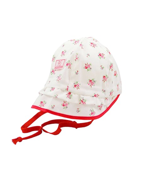 CAPPELLINO IN COTONE BIOLOGICO UV80  MOD. "EMMA"