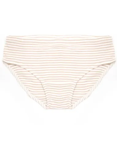 SLIP BIMBA IN COTONE BIOLOGICO A RIGHE
