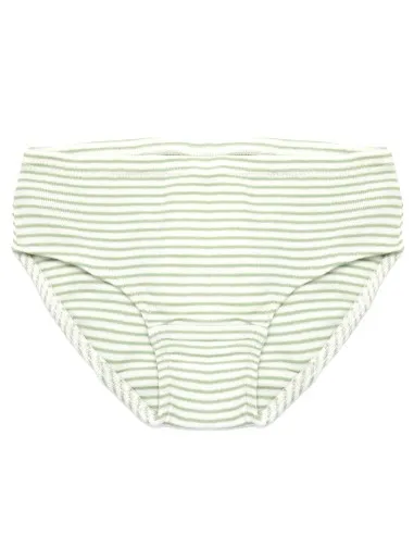 SLIP BIMBA IN COTONE BIOLOGICO A RIGHE