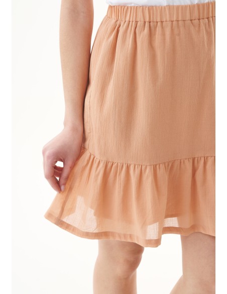 GONNELLINA IN CREPE DI 100% COTONE BIOLOGICO