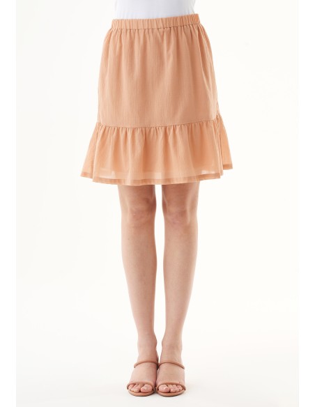 GONNELLINA IN CREPE DI 100% COTONE BIOLOGICO