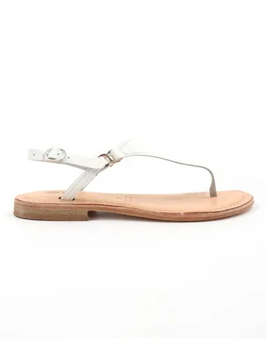 SANDALI CAPRESI IN PELLE E CUOIO "VENERE"