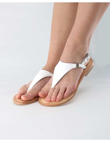 SANDALI CAPRESI IN PELLE E CUOIO "VENERE"