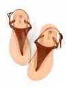 INFRADITO CAPRESE DONNA IN PELLE E CUOIO "VENERE"