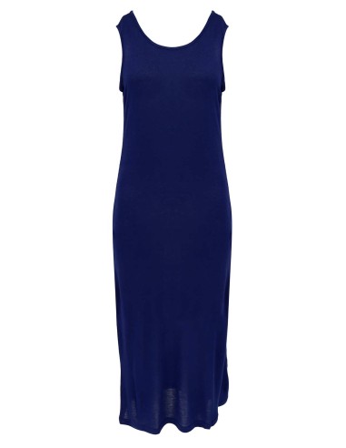 ABITO LUNGO IN SETA LINO E ECOVISCOSA "CINDY"