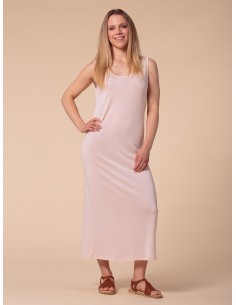 ABITO LUNGO IN SETA LINO E ECOVISCOSA "CINDY" - CIPRIA 2