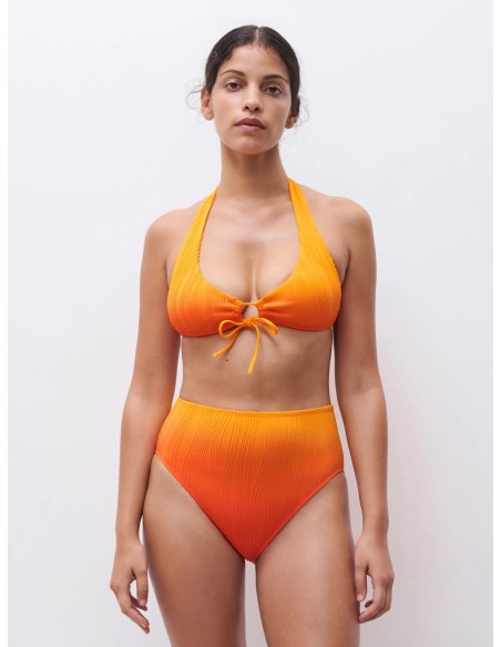 REGGISENO SCOLLO PROFONDO BEACHWEAR BI-TAGLIA "SUNRISE"