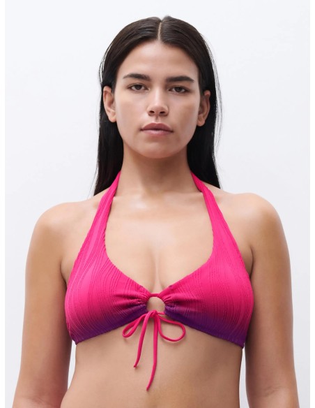 REGGISENO SCOLLO PROFONDO BEACHWEAR BI-TAGLIA "SUNRISE"