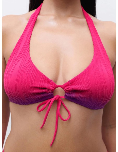 REGGISENO SCOLLO PROFONDO BEACHWEAR BI-TAGLIA "SUNRISE"