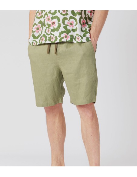 SHORTS UOMO IN 100% LINO "JERRY"