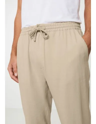 PANTALONE UOMO IN LINO E ECOVISCOSA "RANTIPOLE"