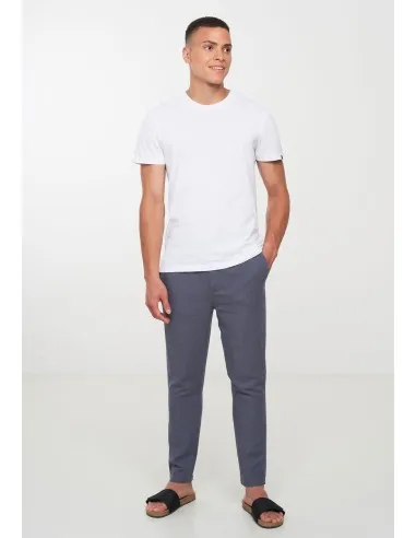 PANTALONE UOMO IN LINO E ECOVISCOSA "RANTIPOLE"