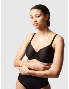 REGGISENO LEGGERO COCQUE SPACER "PURE LIGHT" - NERO 2