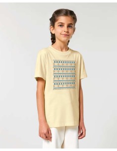 T-SHIRT KIDS LIMITED EDITION "PERU'" - GIALLO