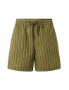 SHORTS A RIGHE IN COTONE BIOLOGICO "LEAH"
