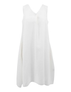 ABITO IN 100% LINO "KUMI" - BIANCO