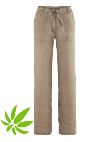 Pantalone donna in pura canapa - Lizè Natural Clothing