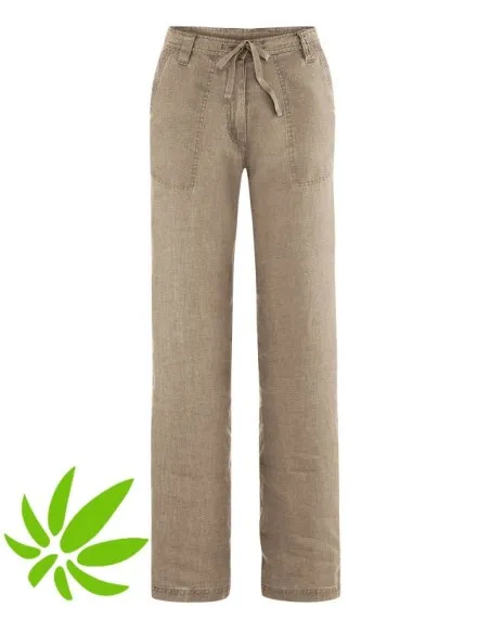 Pantalone donna in pura canapa - Lizè Natural Clothing