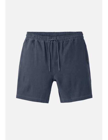 SHORTS UOMO IN ECOVISCOSA E LINO "CURRY"