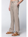 PANTALONE UOMO IN 100% LINO