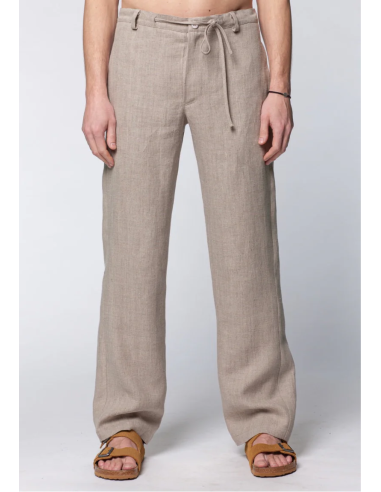 PANTALONE UOMO IN 100% LINO