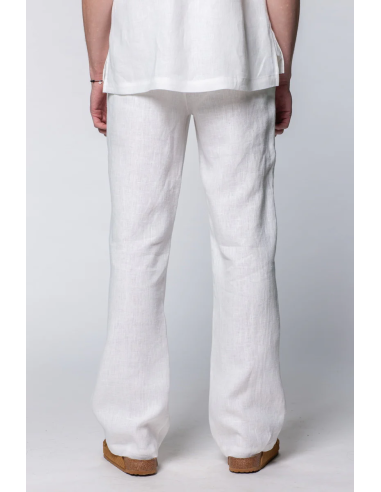 PANTALONE UOMO IN 100% LINO