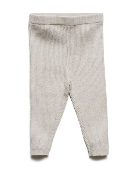 LEGGINGS BABY IN COTONE E LANA A COSTINA
