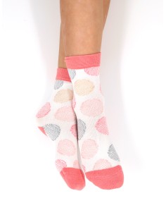 CALZINI IN BAMBU' KIDS "POIS" - ROSA 2