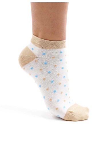 CALZINI CORTI BAMBU "MIX POIS"