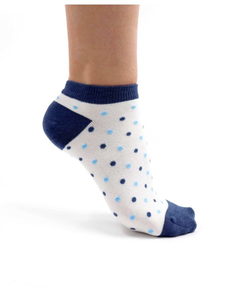 CALZINI CORTI BAMBU "MIX POIS"