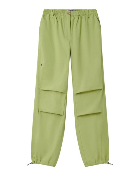 PANTA CARGO DONNA IN COTONE BIOLOGICO "SAFARI"