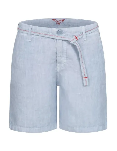 SHORTS IN 100% LINO "STINA"