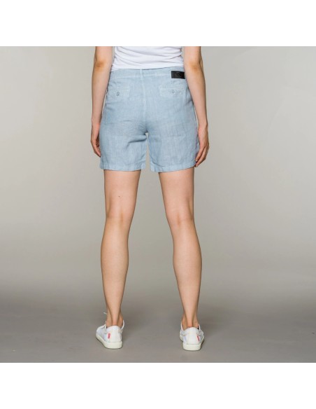 SHORTS IN 100% LINO "STINA"