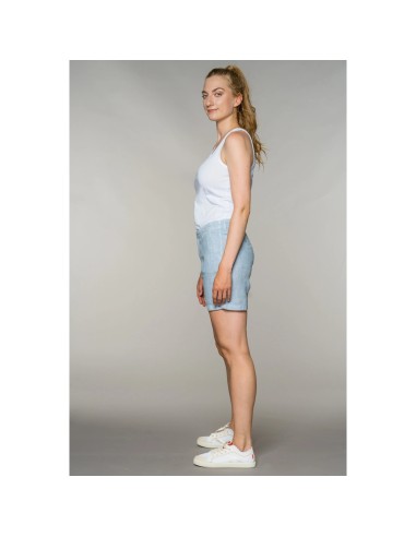 SHORTS IN 100% LINO "STINA"