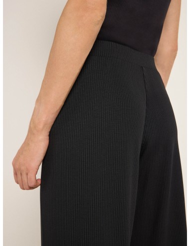 PANTALONI A PALAZZO IN LYOCELL A COSTINA "MARLENE"