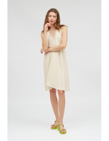 ABITO CORTO IN COTONE E LINO MULTIPOSIZIONE...