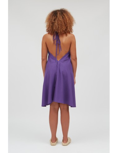 ABITO CORTO IN COTONE E LINO MULTIPOSIZIONE...