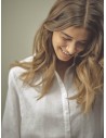 CAMICIA DONNA IN 100% CANAPA MANICA LUNGA