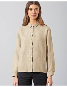 CAMICIA DONNA IN 100% CANAPA MANICA LUNGA 2