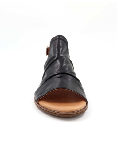 SANDALO ALTO IN PELLE A CONCIA VEGETALE "DIPPER"