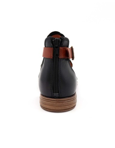 SANDALO ALTO IN PELLE A CONCIA VEGETALE "DIPPER"