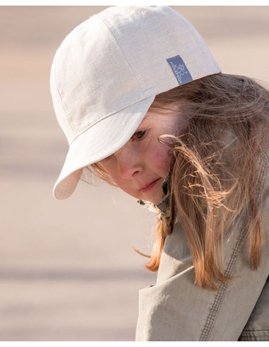 CAPPELLO BIMBI E ADULTI IN 100% LINO "CAP"