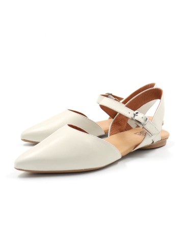 SCARPETTA FLAT IN PELLE "JAXON"