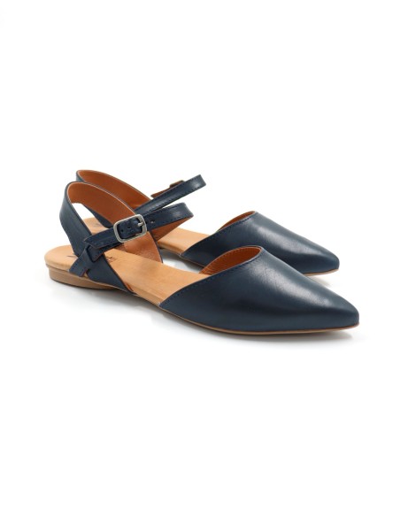 SCARPETTA FLAT IN PELLE "JAXON"
