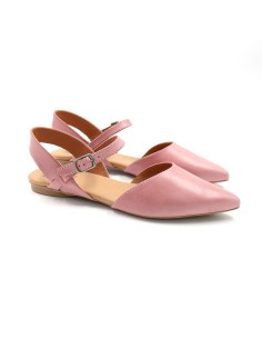 SCARPETTA FLAT IN PELLE "JAXON" 2