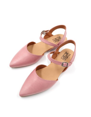 SCARPETTA FLAT IN PELLE "JAXON"