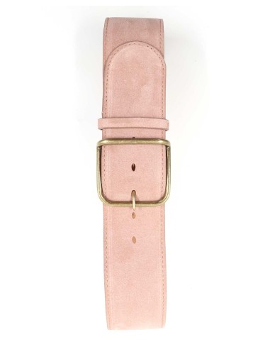 CINTURA ARTIGIANALE IN PELLE NATURALE "SUEDE"